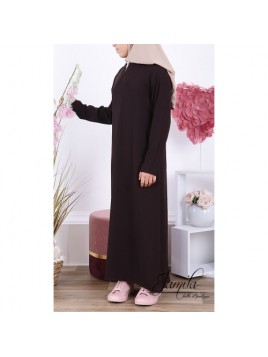 Abaya Simple Pour Fille...