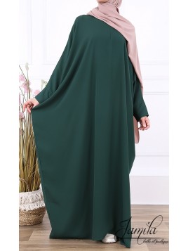 Abaya Papillon Vert...