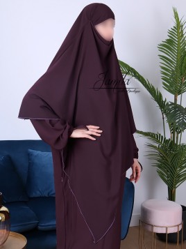 Khimar 1 voile - Prune 294...