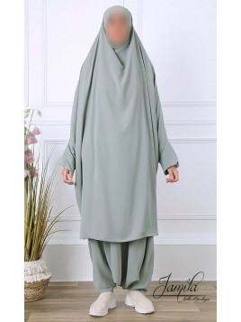 Jilbab 2 Pièces Sarouel...