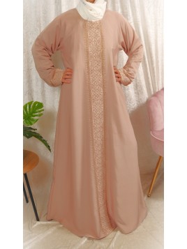 Abaya Nour - Taupe - Abaya...
