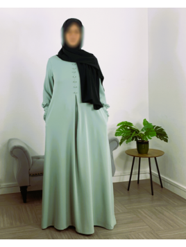 Abaya - Tissu De Soie De...