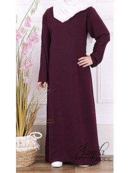 Abaya Simple Pour Fille...