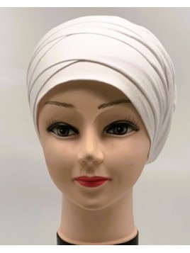 Turban - Bonnet Croisé Avec...