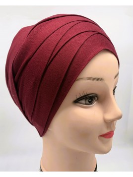 Turban - Bonnet Croisé Avec...