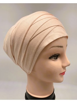 Turban - Bonnet Croisé Avec...
