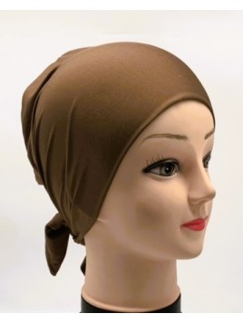 Bonnet Femme Marron...