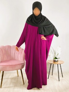 Abaya Papillon Cerise 2306...
