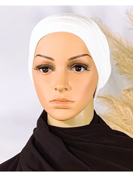 Turban - Bonnet Croisé Avec...