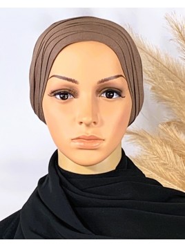Turban - Bonnet Croisé Avec...