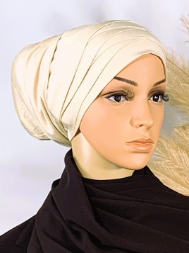 Turban - Bonnet Croisé Avec...