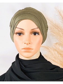 Turban - Bonnet Croisé à...