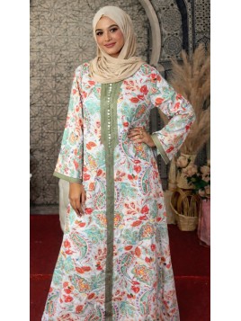 Caftan Marocain Couleur...