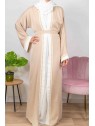 Princesse De Dubaï Crème - Abaya De DubaÏ