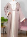 Princesse De Dubaï Marron Clair - Abaya De DubaÏ