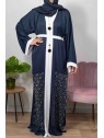 Rita De Dubaï Bleue - Abaya - Kimono De Dubaï