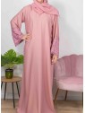 Merveilles d'Orient rose - Abaya De Dubaï
