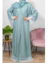 Firdawus De Dubaï bleue - Abaya De Dubaï