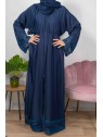 Firdawus De Dubaï Couleur Bleue Marine - Abaya De Dubaï
