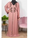 Coquelicot de Dubaï rose - Abaya De Dubaï