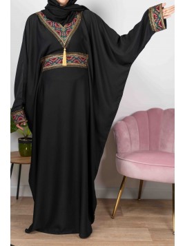 Esmeralda de Dubaï Noire - Abaya De Dubaï