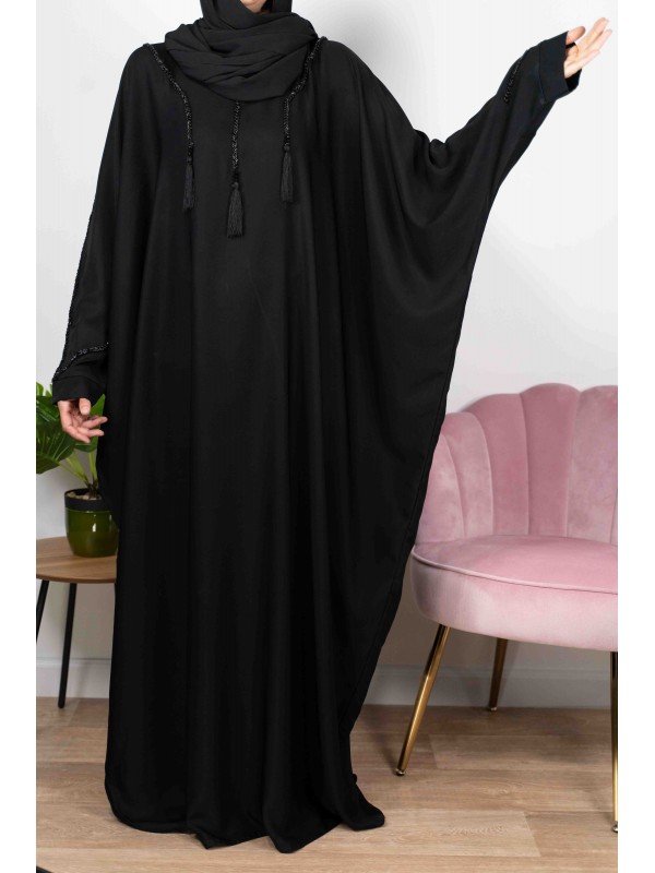 Jasmine De Dubaï Noire - Abaya De Dubaï