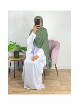 Hijab Soie De Médine Vert...