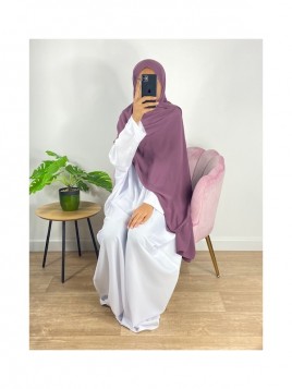 Hijab Soie De Médine Raisin