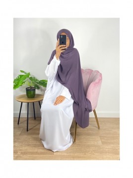 Hijab Soie De Médine Violet...
