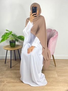 Hijab Soie De Médine Taupe...